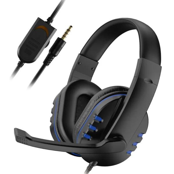 Fone de Ouvido Gamer com Fio P2 para PS4, Xbox e PC