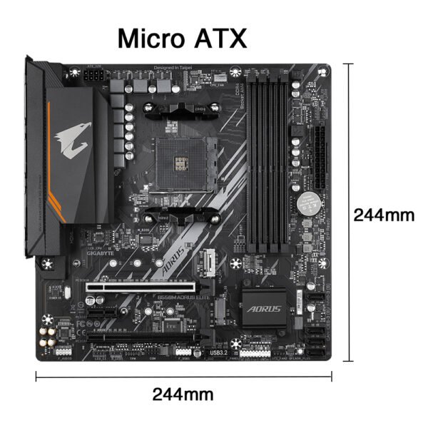 Placa-Mãe Gigabyte B550M AORUS ELITE - Imagem 4