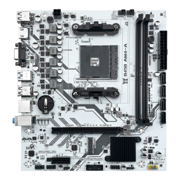Placa-Mãe MACHINIST B450 AM4 – Compatível com Ryzen, DDR4, M.2 NVMe, HDMI/VGA - Imagem 11